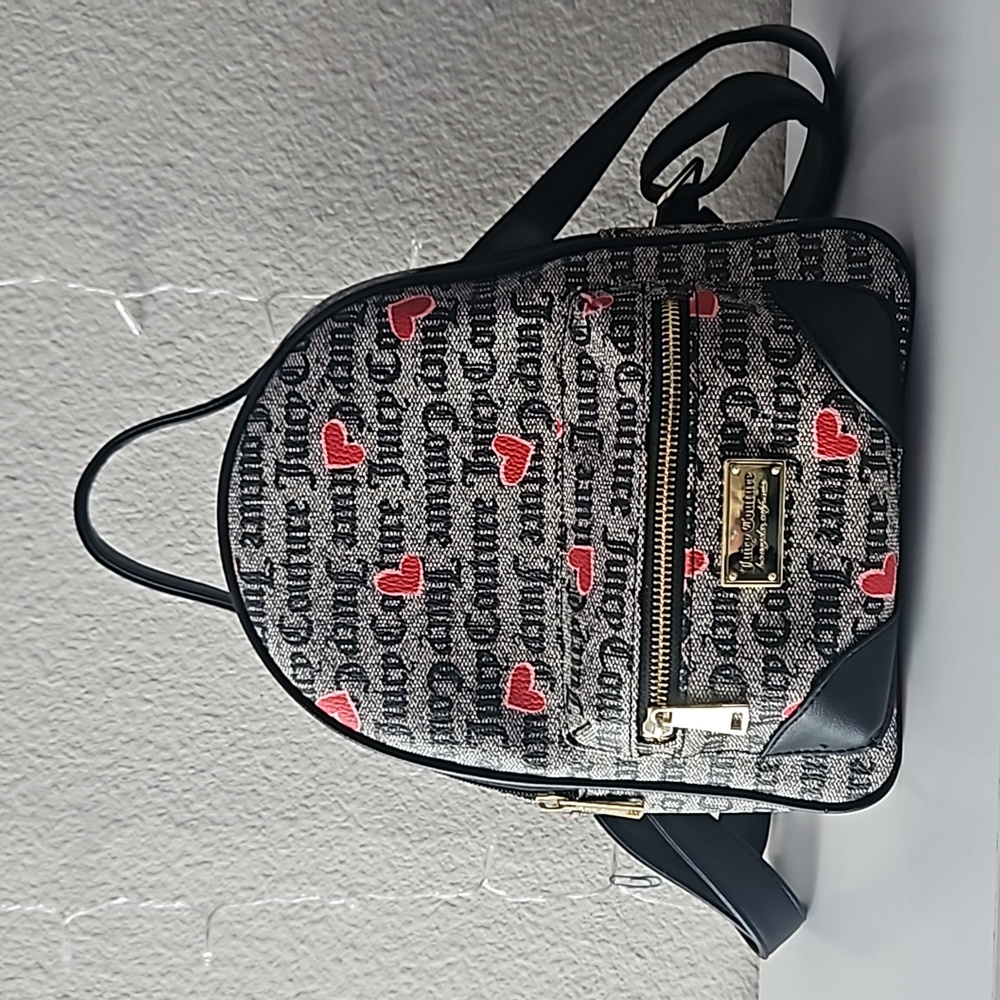 Heart Print Juicy Couture Backpack